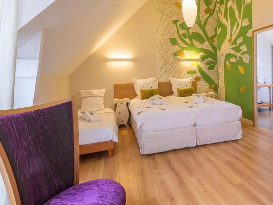 Au Pre Carre Hotell Plumergat Rum bild