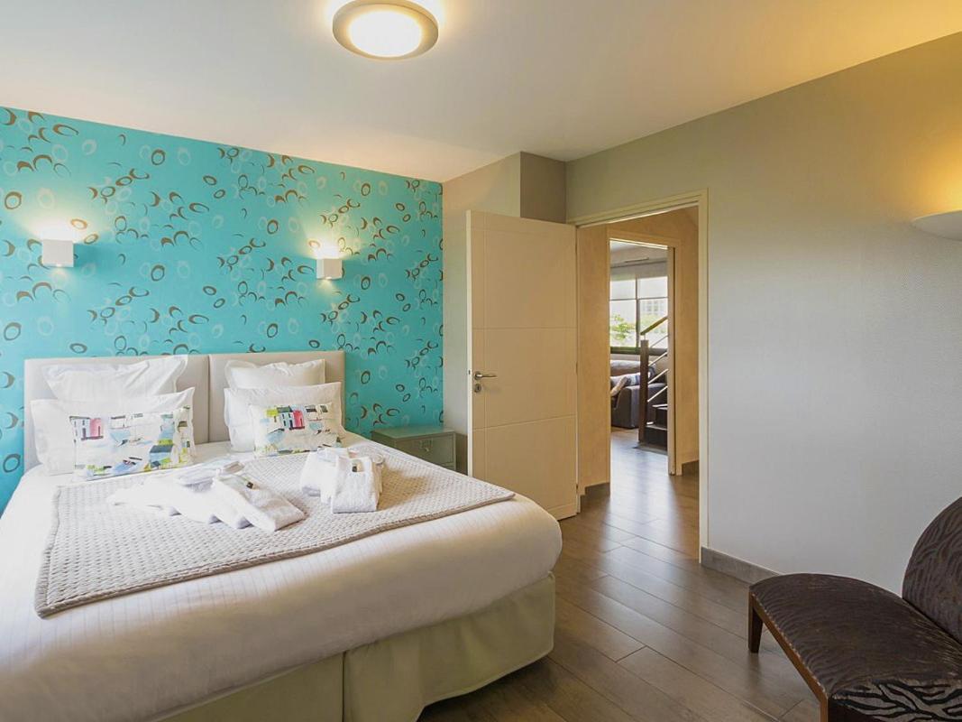 Au Pre Carre Hotell Plumergat Rum bild